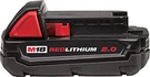 Milwaukee Electric 48-11-1820 M18 Red Lithium 2.0 Amp Compact Battery. Fixed Price $132.99.