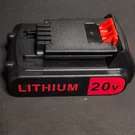LBX2020 20V 2.0AH Lithium-ion Battery Black Replacement Power Tool. Fixed Price $17.49.