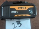 Replacement Battery For Dewalt 20V Lithium-ion 5.0AH. Fixed Price $30.00.