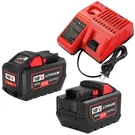 2PACK 18V 15.0AH Battery Charger Milwaukee Cordless Power Tool Compatible Tukopk. Fixed Price $209.99.