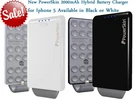 New Powerskin Pop'n Apple Iphone 5 Hybrid Battery Charger 2000MAH Black/white. Fixed Price $13.88.