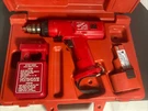 Milwaukee 0212-1 3/8" Cordles Driver Drill, 48-59-0160 Chgr, 9.6V Battery Tested. Fixed Price $75.00.