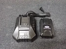 New Rainmaker HGC708913 Charger And 708911 18V Lithium Ion Battery 2.2AH (xxx). Fixed Price $74.99.