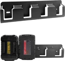 Upgrades 4 Slots Battery Holder Wall Mount Fits For Latest Dewalt 18V/20V & Milw. Fixed Price $32.79.