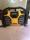 Dewalt DCR018 Compact Work Site Radio, Corded/cordless, 18V/20V/12V Max. Fixed Price $160.00.
