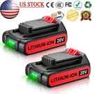 2PACK Lithium-ion 3.5AH Battery For Black&decker Volt LBXR20 LBX2020 LB20. Fixed Price $27.99.