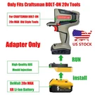 For Dewalt 20V Max Li-ion Battery Upgrade Craftsman Bolt-on Tool Adapter. Fixed Price $15.79.