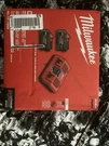 Milwaukee M18 48-59-1888 Forge Kit 8AH Batteries Dual Rapid Charger -new. Fixed Price $400.00.