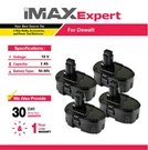 4X 18V 3AH Nimh Battery For Dewalt DC9096 DW9095 DW9096 DW9098 DE9039. Fixed Price $154.49.