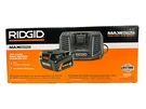 Ridgid Max Output Starter Kit 18V Lithium 4.0AH Battery And Charger Set AC9540. Fixed Price $79.99.