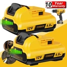 2PACK 4.0AH Volt Max Lithium Battery For Dewalt DCB127-2 DCB120 DCB121 Us. Fixed Price $28.99.