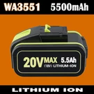 WA3551 For Worx 20V Max 5.5AH Powershare Lithium-ion Battery Capacity Indicator. Fixed Price $23.09.