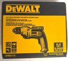 New (DWD112) Dewalt 3/8 In. (10MM) Vsr Pistol Grip Drill With Keyless Chuck. Fixed Price $86.89.