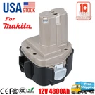 Us 12V For Makita Ni-mh Battery 1200 1201 1222 1220 1233 1234 1235 PA12,1-PACK. Fixed Price $20.89.