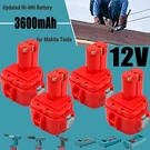 1-4PACK 3600MAH Battery For Makita 12VOLT Ni-mh 1200 1201 1222 1220 PA12 6213D. Fixed Price $64.00.