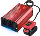 400W Power Inverter Compatible With Milwuakee 18V Battery, Dc To Ac 110V Por. Fixed Price $64.64.