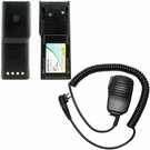 2 Pack Battery & Shoulder Speaker Mic For Motorola P110. Fixed Price $43.99.