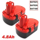 2X For Bosch Ni-mh Battery BAT026 BAT025 BAT180 BAT181 BAT189 BAT160 Volt. Fixed Price $25.18.