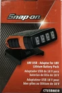 Snap On Tools Four Port 18V Adapter CTUSB8850 For Lithium Battery New Sealed. Fixed Price $49.95.