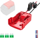 Power Wheel Adapter Set For Milwauke 18V Battery With 14AWG Wire Robotics,. Fixed Price $10.33.