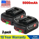 2PACK 5.0 Ah Lithium Battery For Bosch 18V BAT609G BAT618 BAT619 BAT622. Fixed Price $45.91.