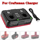 Dual Port 3A Fast Charger For Craftsman 9.6V-19.2V Ni-cd/ni-mh/li-ion C3 Battery. Fixed Price $49.56.