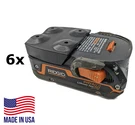Best Fit! 6 Pack: Ridgid 18V Battery Mounts / Hangers Holders - Made In Usa. Fixed Price $12.29.