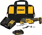Dewalt DCS356C1 Xr Oscillating Tool Kit Brushless 3-SPEED W/ Battery Charger. Fixed Price $123.90.