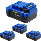 1/4X 24V For Kobalt Max 6.5AH Lithium Ion Battery KB624-03 KB524-03 KB424-03. Fixed Price $49.99.