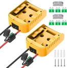 Pack Power Wheel Adapter For Dewalt 20V Battery With Switch, Fuse &. Fixed Price $22.40.