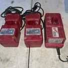 Lot Of 3 Milwaukee 9.6V 12V Battery Super Chargers 48-59-0166 48-59-0170. Fixed Price $50.00.
