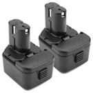 2-PACK 12V 4.8AH EB1212S For Hitachi EB1214S Ni-mh DS12DVF3 EB1220BL Battery. Fixed Price $37.98.