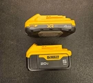 Dewalt 5AH & 4.0AH Battery Powerpack 20V Max Xr Lithium Ion. Fixed Price $120.00.