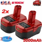2X For Craftsman 19.2V C3 Battery Xcp 5.0 Ah Lithium 9-35709 5166 PP2011 PP2030. Fixed Price $49.98.