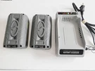 Snow Joe ICHRG40 Lithium-ion Charger +2 IBAT40 Ionmax 40V Batteries Sun. Fixed Price $126.00.