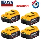 New For Dewalt 20V Xr 8AH Battery Set Max Lithium Ion DCB203 DCB208 DCB200 Usa. Fixed Price $62.16.