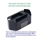 Battery Rebuild For Porter Cable 8830/8823/8923 19.2 Volt 3.0AH Batteries. Fixed Price $79.00.