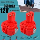 2PACK 12V 3600MAH Ni-mh Battery For Makita 1200 1201 1222 1220 1234 PA12 6213D. Fixed Price $37.99.