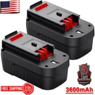2PACK For Black&decker Volt Ni-mh 4.8AH Battery HPB18-OPE 244760-00. Fixed Price $29.98.