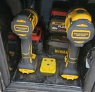 **2 Pack** Dewalt Yellow 20V Battery Slot Tool Holder Mount. Fixed Price $7.00.