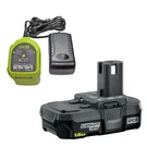 Ryobi Battery 1.5AH P189 18V One+ Genuine Oem Lithium Ion With P119 Charger Wall. Fixed Price $36.88.