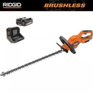 Ridgid 18V Brushless Cordless Battery 22 In. Hedge Trimmer With 2.0 Ah. Fixed Price $171.75.