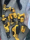 Dewalt 7-TOOL Set Drill/driver, Saw, Flashlight, Impact 18V Battery. Fixed Price $200.00.