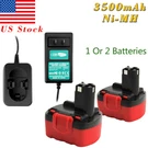 14.4V 3.5AH Ni-mh Battery/charger For Bosch BAT038 BAT040 BAT140 2607335276. Fixed Price $332.95.