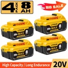 4PACK DCB200 8.0AH Lithium Battery Replacement For Dewalt 20V Long Life. Fixed Price $88.00.