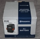 Husqvarna B140 40V Lithium-ion Battery 4AH Tools Outdoor BLI22 Warranty New. Fixed Price $99.95.