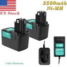 For Bosch 2607335054 2607335055 BAT011 BH1214H 12V 3.5AH Ni-mh Battery/charger. Fixed Price $60.91.