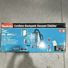 Makita XCV18ZX Cordless Backpack Vacuum Cleaner Hepa Bagged 18V 36V. Fixed Price $500.00.