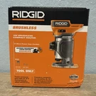 Ridgid Brushless Cordless Compact Router (tool Only) Volt, R860444B. Fixed Price $119.95.
