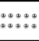 Dewalt Part # N089668 8PACK Steel Ball Quarter Inch Impact DCF885 DCF886 DCF887. Fixed Price $6.99.